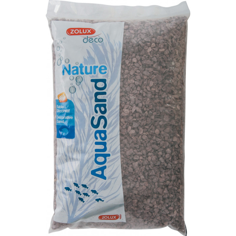 Aquasand naturel gres rouge 5kg - ZOLUX 