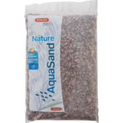 Aquasand naturel gres rouge 1kg - ZOLUX 