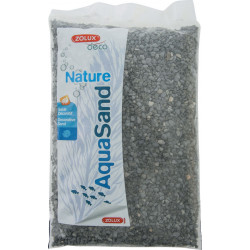 Aquasand naturel basalte noir 1kg - ZOLUX 