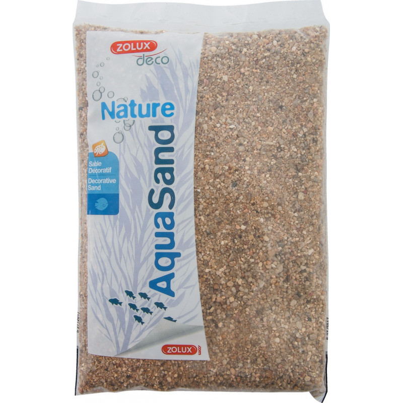 Aquasand naturel riviere 1kg - ZOLUX 