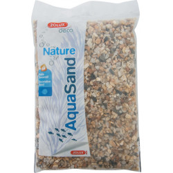 Aquasand naturel quartz jaune 1kg - ZOLUX 