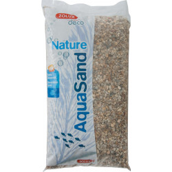 Aquasand naturel quartz gros 12kg - ZOLUX 