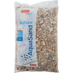 Aquasand naturel quartz gros 1kg - ZOLUX 