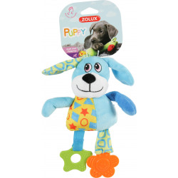 Jouet peluche puppy chien bleu - ZOLUX