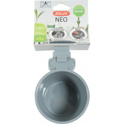 Mangeoire plast neo 300ml gris - ZOLUX 