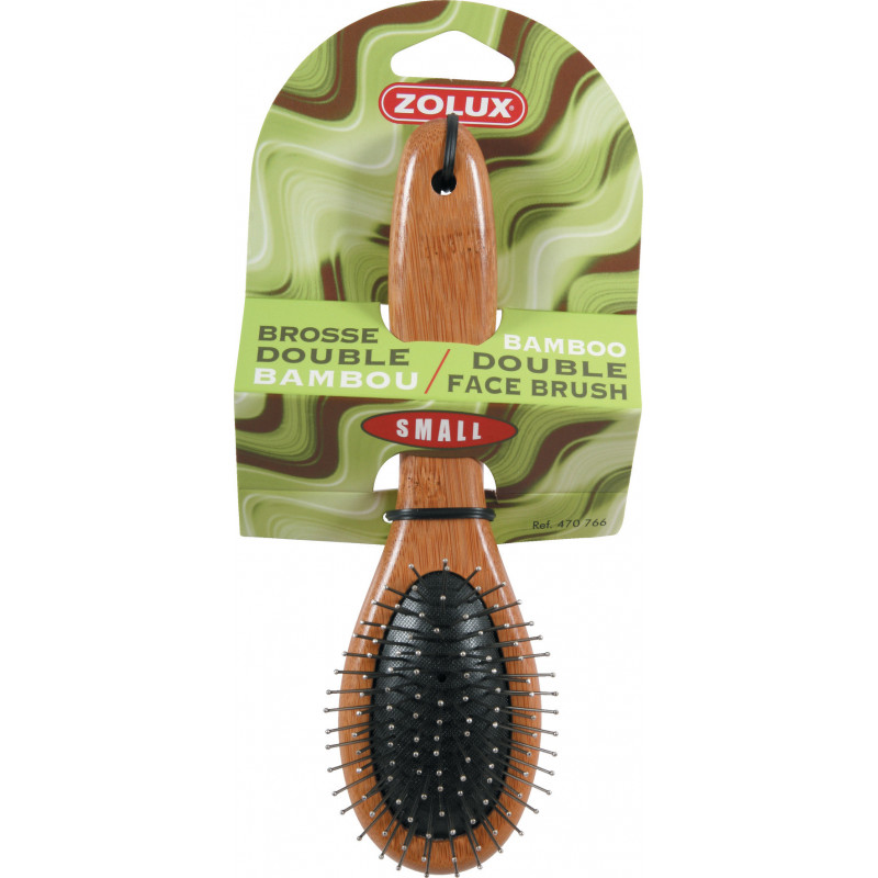 Brosse double bambou s - ZOLUX 