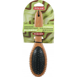 Brosse pneumatique bambou - m - ZOLUX 