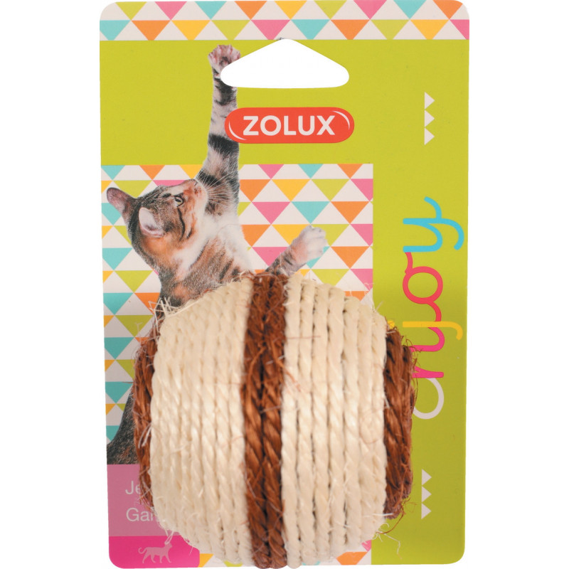 Jouet chat sisal balle as. - ZOLUX 