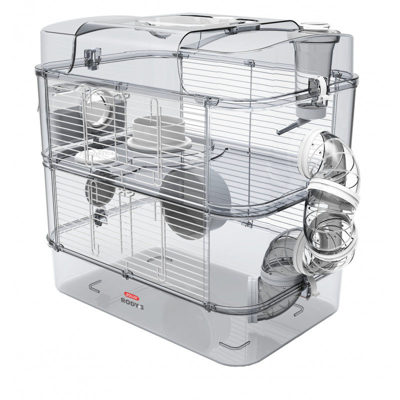 Cage rody3 duo blanc - ZOLUX 