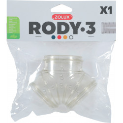 Tube y rody gris transparent - ZOLUX 