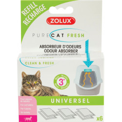 Recharge anti-odeurs pure catfres - ZOLUX 