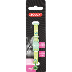Collier nylon ethnic reglable vert - ZOLUX 