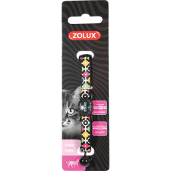 Collier nylon arrow reglable noir - ZOLUX 