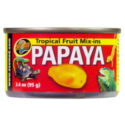 Tropical fruit mix papaya - ZOOMED 
