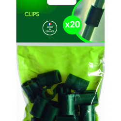 Clips arceaux x20 PVC vert - NORTENE 
