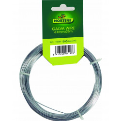 Fil galva wire 1mm 25m galva  - NORTENE 