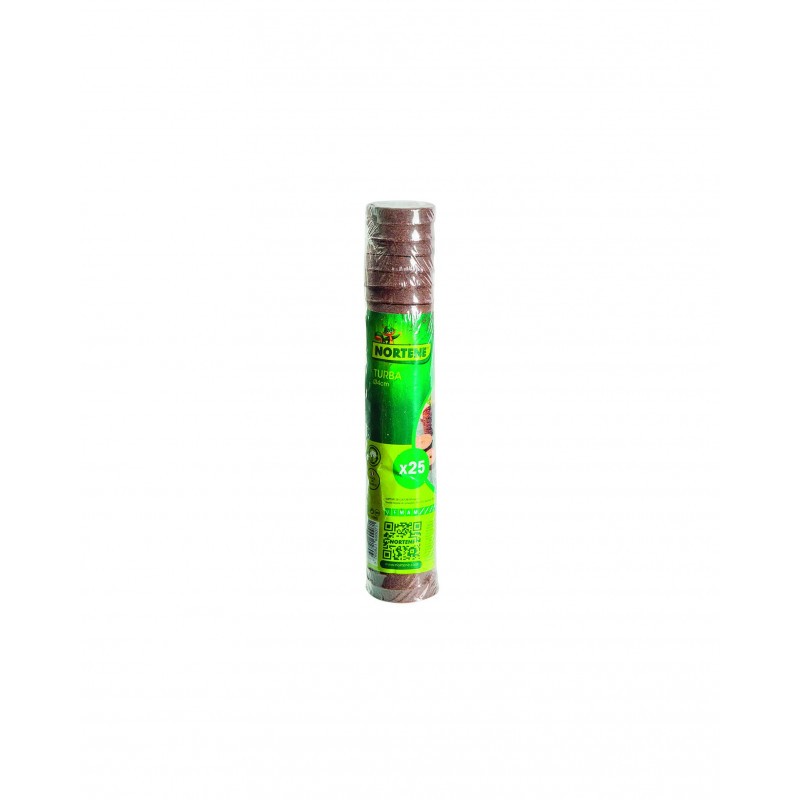 Pastilles de tourbe turba x25 ø4cm  - NORTENE 