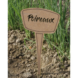 Etiquettes à planter fib 25cm pp/misca marron - NORTENE 