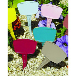 Etiquettes à planter 15cm mix couleurs pastel - NORTENE 