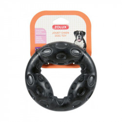 Jouet TPR anneau 14 cm noir - ZOLUX
