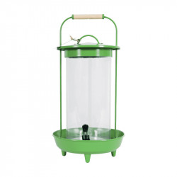 Abreuvoir métal 4l vert - ZOLUX
