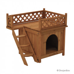 Maison chat avec toit...