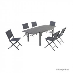 Ensemble table + 6 chaises...