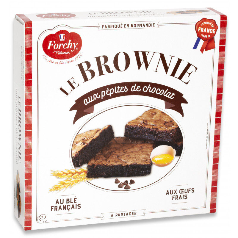 Brownie chocolat 285 g - FORCHY PATISSIER 