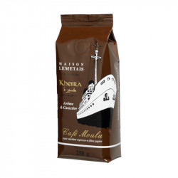 Café de Kheira moulu 100% Arabica en 250 g - MAISON LEMETTAIS TORREFACTEUR 