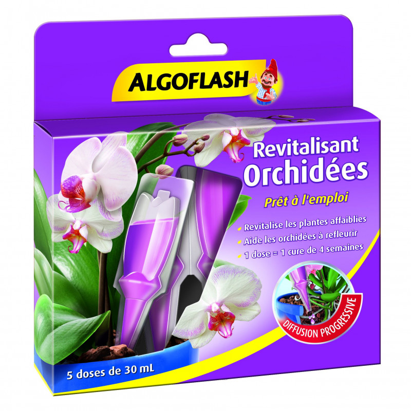 Monodose revitalisante orchidées 5 doses - ALGOFLASH 