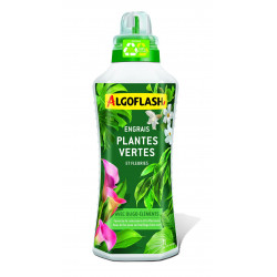 Engrais plantes vertes et plantes fleuries 1l - ALGOFLASH 