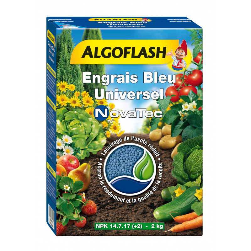 Engrais bleu universel novatec 2kg - ALGOFLASH 