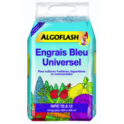 Engrais bleu universel sac 10kg - ALGOFLASH 