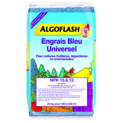 Engrais bleu universel sac 20kg - ALGOFLASH 