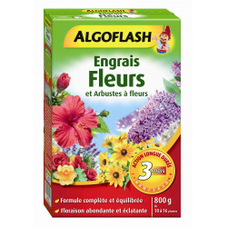 Engrais fleurs&arbust. fleur. act. prolongée 800 - ALGOFLASH 