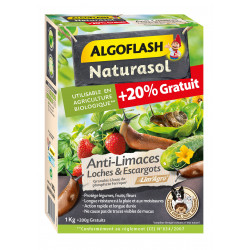 Anti-limaces loches/escargots 1.2kg - ALGOFLASH 