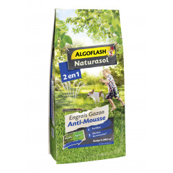 Gazon anti-mousse sac 8kg pour 200m - ALGOFLASH 