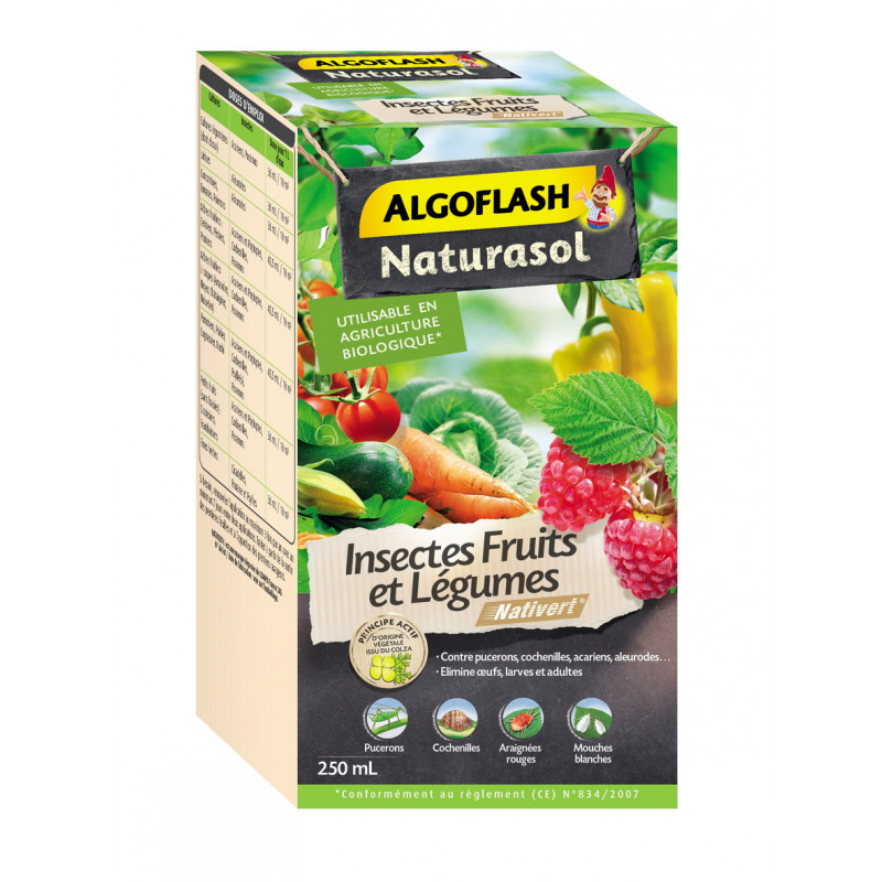 Insecticide fruits&légumes 250ml - ALGOFLASH 