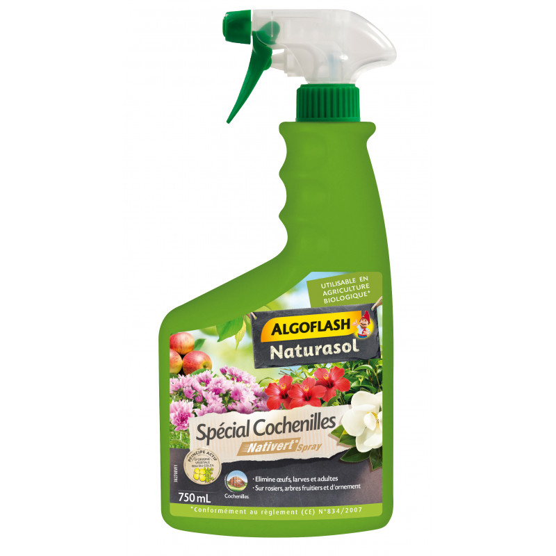 Insecticide spécial cochenilles 750ml - ALGOFLASH 