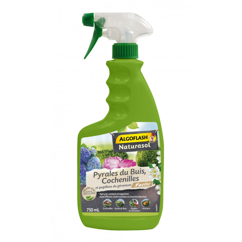 Insecticide cochenilles pyrales 750ml - ALGOFLASH 