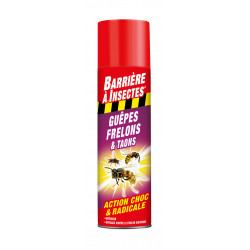 Guepes frelons barriere insectes® aerosol 400ml - BARRIERE A INSECTES
