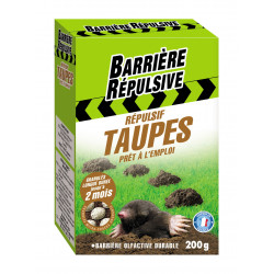 Répulsif taupes granulés 2x100g - BARRIERE REPULSIVE 