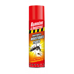 Aérosol moustiques et moustiques tigres 400ml - BARRIERE A INSECTES