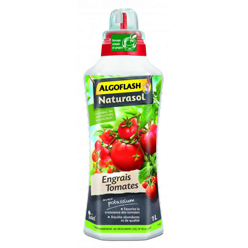 Engrais liquide tomates 1l - ALGOFLASH 