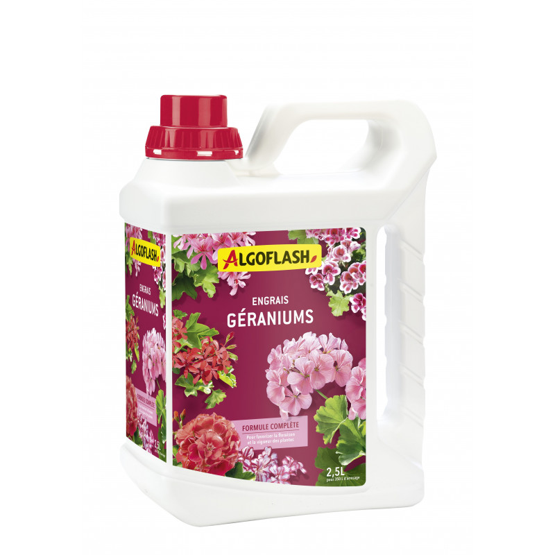 Engrais géraniums 2.5l - ALGOFLASH 