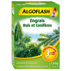 Engrais buis conifères action longue durée 1.8kg - ALGOFLASH 