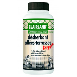 Desherbant allées terrasses concentré 460ml - CLAIRLAND BIOCONTROLE 