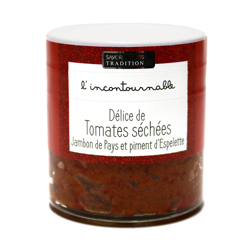 Délice tomate, jambon de pays, piment 100g - SAVOR ET SENS 