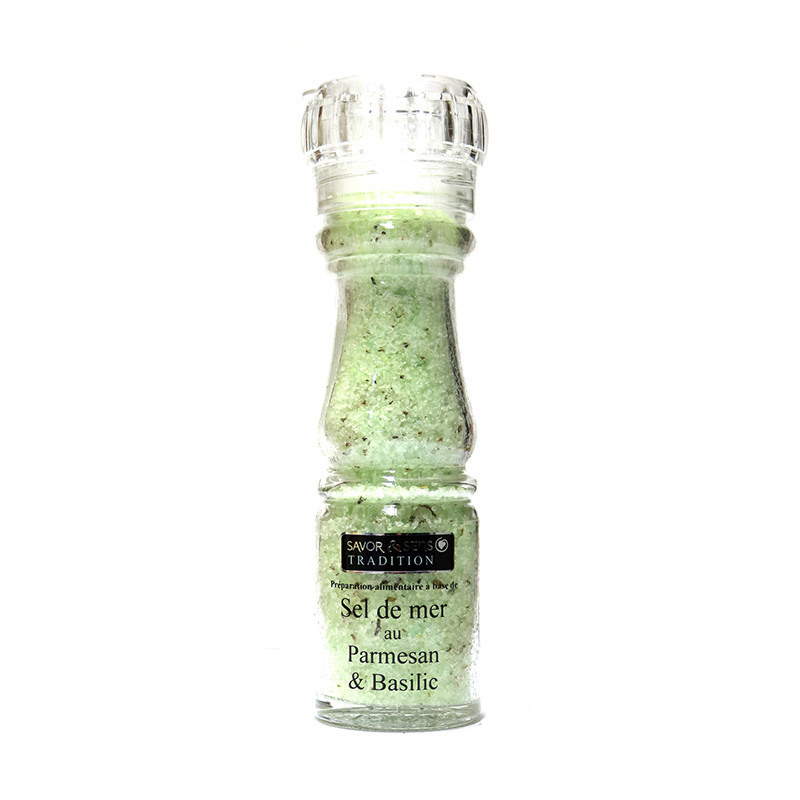 Sel Basilic/Parmesan 150g - SAVOR ET SENS 