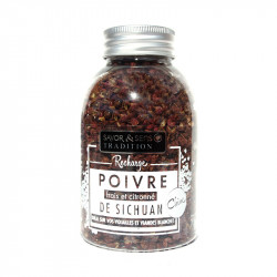 Recharge poivre Sichuan de Chine 70g - SAVOR ET SENS 